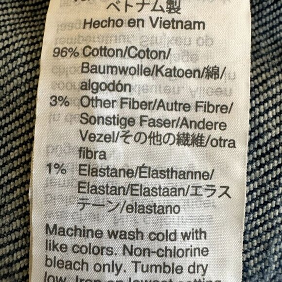 Madewell Mid-Rise Classic Straight Jeans in Carsondale Wash 25 Tall - Picture 6 of 11